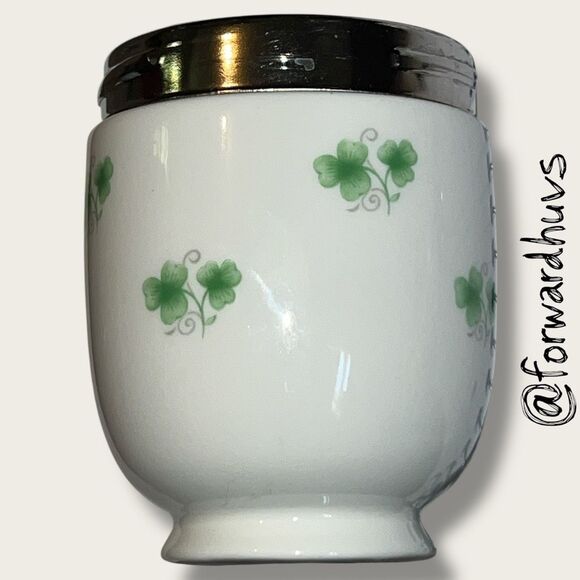 Vintage Crown Staffordshire Egg Coddler – Fine Bone China - Picture 7 of 8